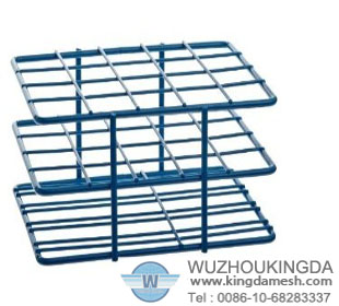 Wire test tube rack