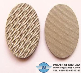 Stainless steel sintered wire mesh screen
