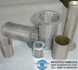 stainless steel perforated metal filter