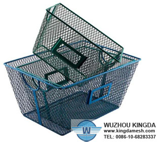 Metal mesh baskets