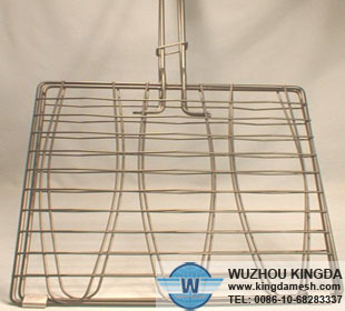 Wire fish grill basket