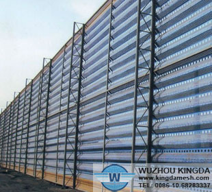 Corrugated punching panel