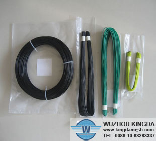 PVC coated coil wire