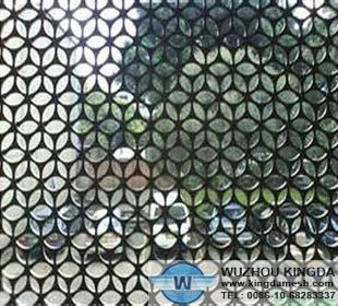 Metal mesh screen  Metal mesh screen, Decorative metal screen