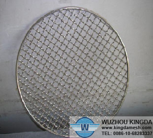 Round wire mesh oven racks