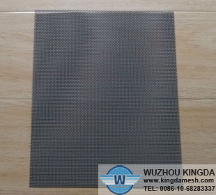 Safe stainless window screen