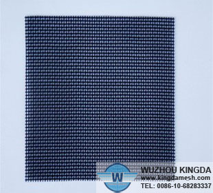 Stainless steel window safe screen