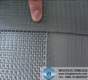 Stainless bulletproof window screen