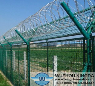 Material of Concertina wire be used at high security areas