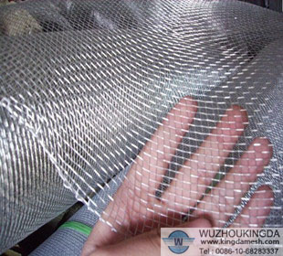 Galvanized square wire mesh net