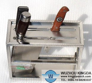 Stainless steel tool rest