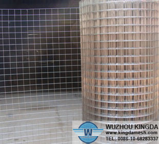 Steel welded wire mesh roll