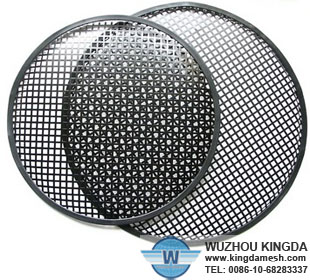 Steel mesh speaker
