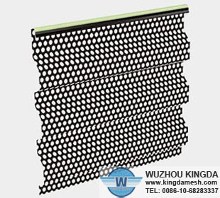 Perforated wall panels