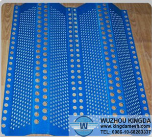 Wind Protection Screen Perforated Metal