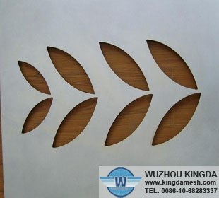 Punching Decorative Aluminum Plate