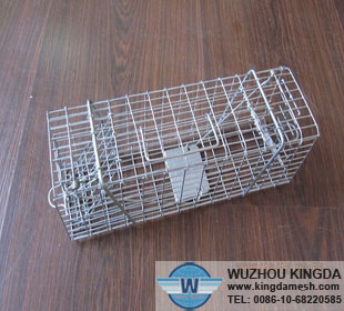 Steel rat trap