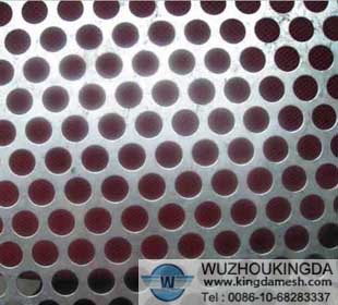 Perforated sheet
