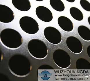 Round hole perforated sheet