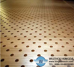 Interior perforated wall panels