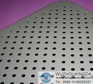 Stainless steel perforated metal screen