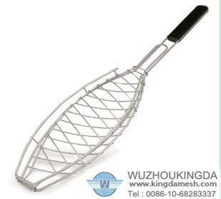 BBQ grill fish cage