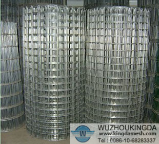 Galvanised welded wire mesh