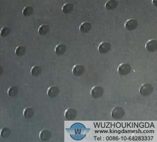 6.35mm hole stainless steel perforated mesh
