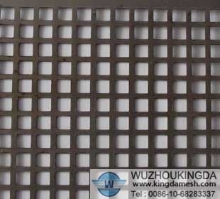 9.5x9.5mm hole perforated mesh