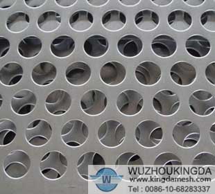 12.7mm hole stainless steel perforated mesh