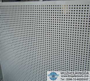 aluminum perforated screen