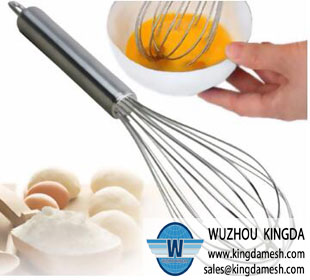 Egg whisk with hang