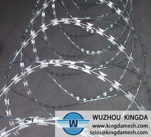 Barbed stainless steel wire mesh