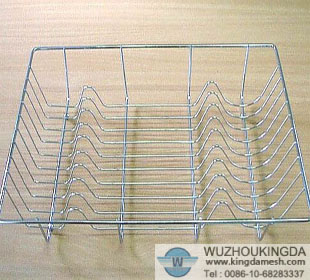 Over sink wire dish drainer