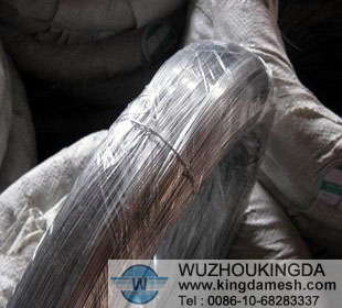 Zinc coated wire
